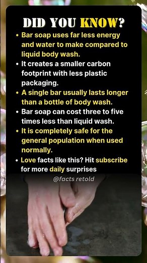 Why Bar Soap Is Actually Better Than Body Wash