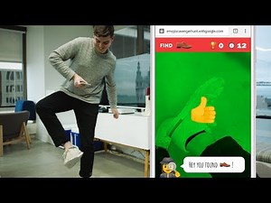Leta emojis i verkligheten med artificiell intelligens. Google släpper spelet Emoji Scavenger Hunt.