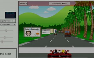 用2KB的JavaScript就可以写一个 3D 赛车游戏？