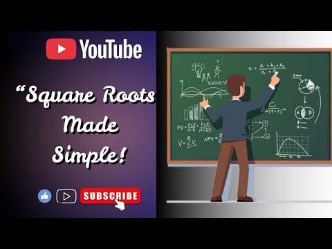 “Square Roots Made Simple! 2 & 3 Digit Numbers Shortcut”