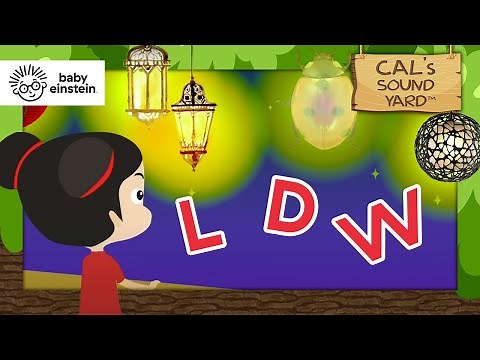 Cal's Sound Yard | Baby Einstein | Episode 6 - l, d, w