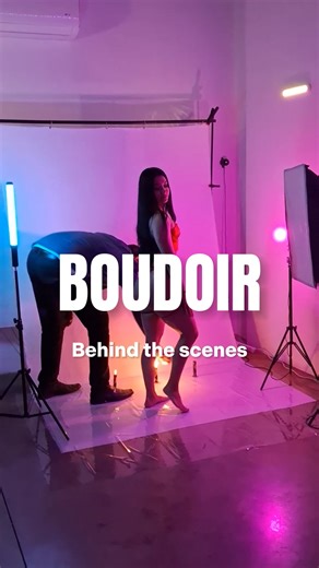 Lingerie Photoshoot in Studio (Behind the scenes) Sesión de fotos en lencería