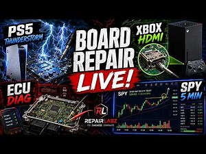LIVE Xbox Series X HDMI Port Replacement LIVE! | No Signal Repair & Microsoldering 🔧🎮