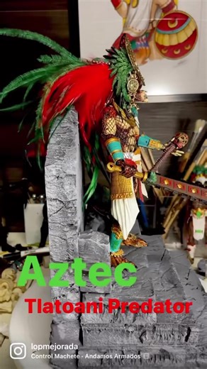 Aztec Predator #aztecas #aztecrap #mexicanosenusa🇲🇽🇺🇸 #guerreromexico #aztectoys