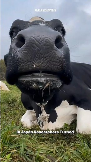 Japan Turned Cows Into Zebra ?