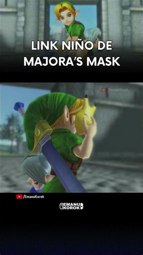 ¡Link Niño entra en acción! 🗡️ Majora's Mask x Hyrule Warriors