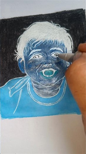 Drawing "negative" to photo !! #art #drawing #viral #trending #reels #shorts