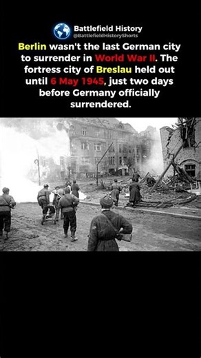 The Last German City to Surrender