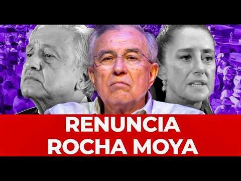 ¡SE VA ROCHA MOYA! Deja de ser gobernador de Sinaloa tras acusaciones de EUA