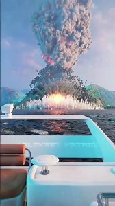 Volcanic explosions ，CGI 火山爆發