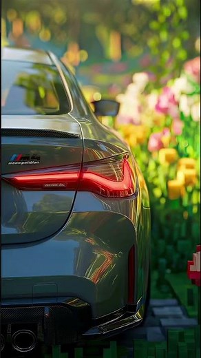 BMW M4 in Minecraft 😱 | Ultra Realistic Car Mod You’ve Never Seen Before