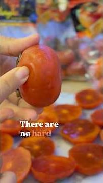 How To Know When A Fuyu Persimmon Is Fully Ripe! #fruit