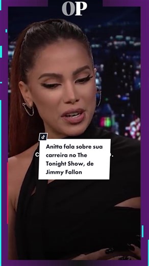 Anitta Brilha no The Tonight Show com Jimmy Fallon