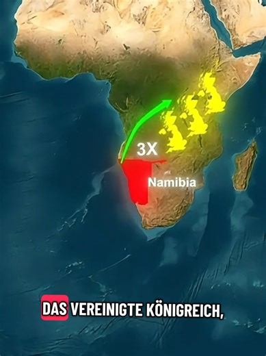 Namibia gehört zu den leersten Ländern der Welt – trotz seiner enormen Größe. Der Grund liegt in der extremen Landschaft: Mit der Namib-Wüste, einer der ältesten und trockensten Regionen der Erde, ist ein Großteil des Landes kaum bewohnbar. Dichter Nebel, minimale Niederschläge und riesige Wüstengebiete sorgen dafür, dass sich die Bevölkerung auf wenige Regionen konzentriert. Ein kurzer Einblick in eines der außergewöhnlichsten Länder Afrikas. #Erdfakten #Namibia #Geografie #Afrika #Weltwissen