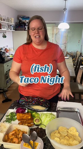 Family Dinner: Fish Tacos with White Sauce Recipe