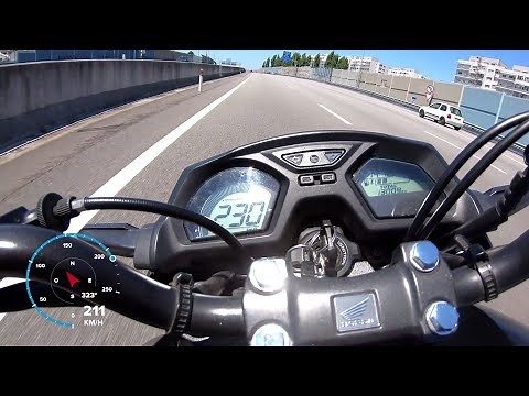 Honda CB650F 2015 0-Top Speed Akrapovic ‪@MotoTopSpeed‬