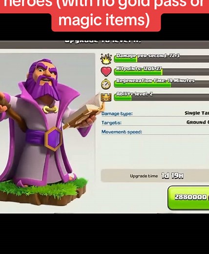Maxing Heroes in Clash of Clans: Upgrade Time Explained