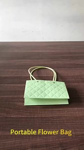 2024 New Flower Packaging Luxury Valentine's Day Tote Bag Bouquets Flower Bags for Flower Arrangement