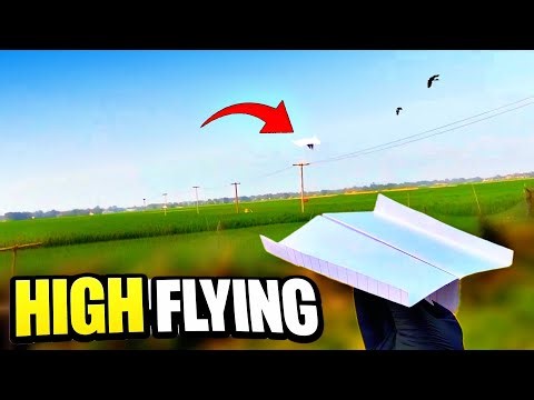 HOW TO MAKE THE BEST PAPER AEROPLANE | Best paper airplane | The Best Paper Airplane That Flies Far.
