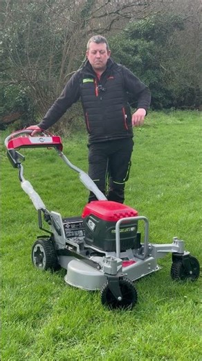 Up next - the Cramer ATM 76 SC lawnmower