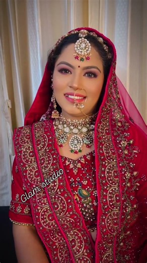 Beautiful bride look#makeup #makeuplook #makeuplover #makeupartist #makeupshorts