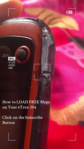 Your eTrex 20x is Useless Without This FREE Upgrade #GarminGPS #GPSHack #Topography #OpenStreetMap