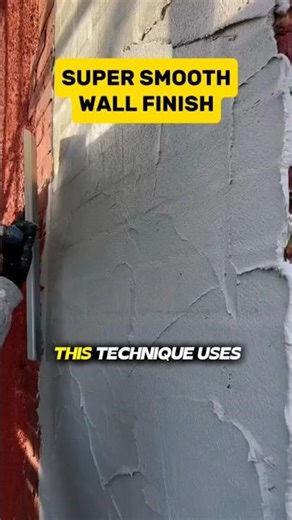 "Satisfying Wall Plastering Technique Using Aluminum Straight Edge | Smooth Plaster Finish"