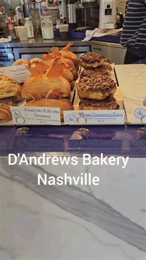 Delicious Pastries from D'Andrews Bakery in Nashville