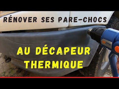 🚐 🛠️DIY TUTO CC : Rénover ses pare-chocs de Camping Car facilement avec un décapeur thermique 🛠️🚐