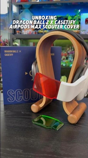 CASETiFY Dragon Ball Z Scouter Collectible Headphone Case For AirPods Max #casetify #dragonballz