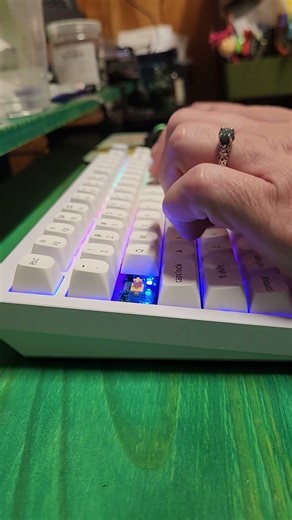 Keychron Q1 with Gateron Beers