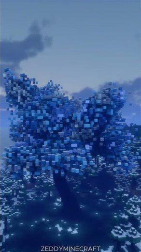 Giant Snowy Tree Minecraft Mod #minecraft #minecraftmods