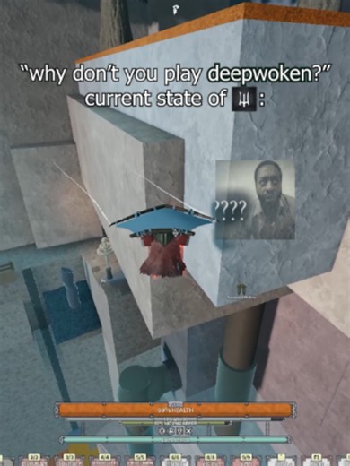 this only happens on deep 😭 #roblox #deepwoken #lag #ping | Deepwoken