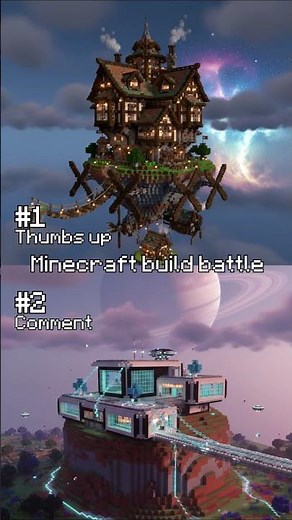 Minecraft buildings battle Ep.170 #minecraft