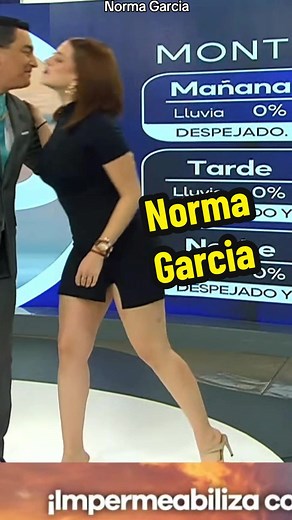 Norma Garcia Weather Girl Mini Dress and Slit Skirt