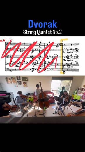 fiveline string quintet | 🎻Dvorak String Quintet No.2 in G major, Op.18 ————————————————— Completed in 1875, Dvořák’s String Quintet in G major was written for a... | Instagram