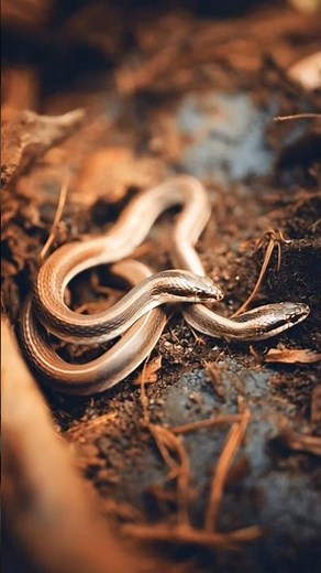 “How Snakes Actually Mate 😳🐍#reproduction #snake #facts