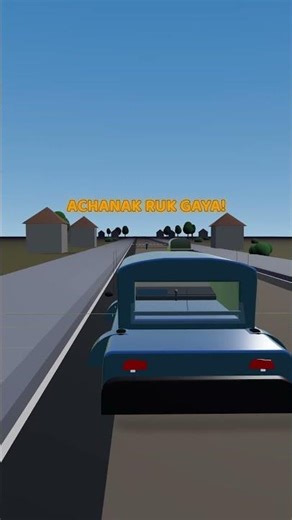 Night village dirt road drive in a tiny Alto – virtual driving gameplay