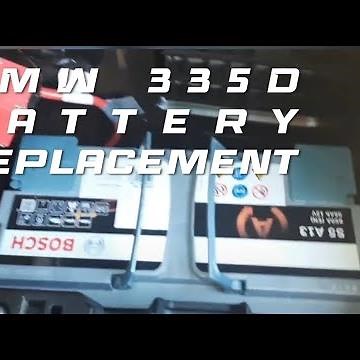 How to: Battery replacement in a BMW F31 335D, in under 2 and a half minutes.