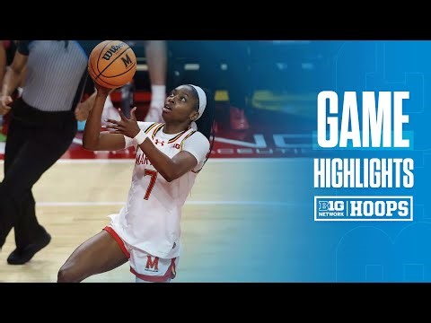Bethune-Cookman at Maryland | HIGHLIGHTS | Big Ten Women's Basketball | 11/20/2025