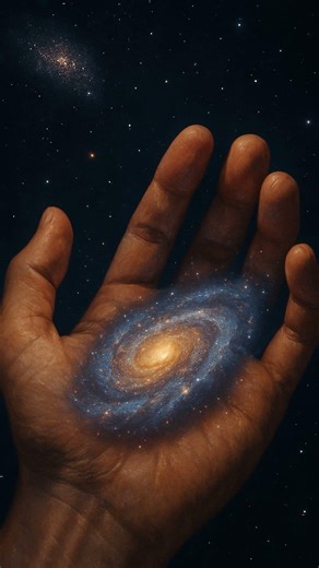 Holding a Galaxy