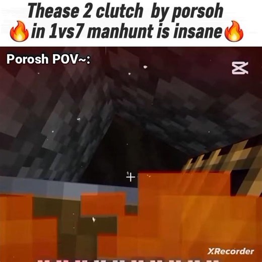 Thease 2 clutches by porosh is crazy🔥☠️✌️ #minecraft #edit #optifine #mcpe