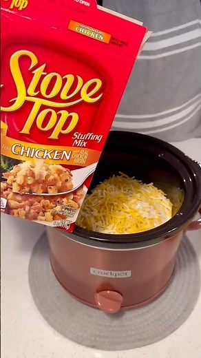 Stove Top Stuffing + Meatballs = The Easiest Slow Cooker Dinner!