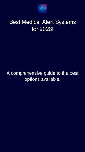 Best Medical Alert Systems for 2026!
