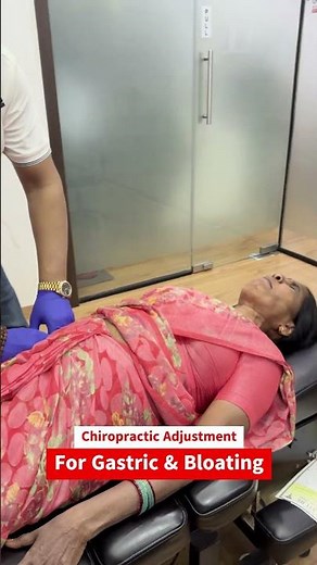 Gastric & Bloating Relief with Chiropractic Adjustment | Dr. Rajneesh Kant