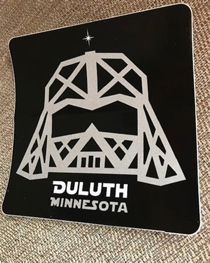 311 reactions · 47 shares | May the 4th be with you! Duluth’s DARTH BRIDGER - Get merchandise at destinationduluth.co/DarthBridger How you feel when you're "bridged" at the Aerial Lift Bridge in Duluth, MN. This design was created by Shane Bauer the Executive Director of Grandma's Marathon - Duluth, Inc. Check out all the Darth Bridger Get merchandise at destinationduluth.co/DarthBridger | Destination Duluth | Facebook