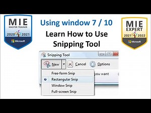 How to use Snipping tool using window 2022 | Snipping Tool | Crop Image | Crop website |