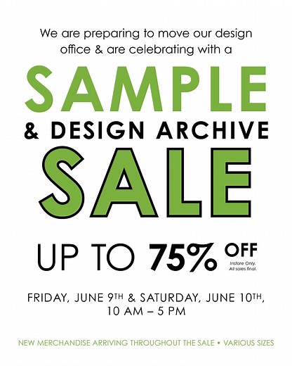 Mark Your Calendars!  | Our Sample & Design Archive Sale is happening this Friday and Saturday! Get up to 75% off select sample and archive styles IN STORE ONLY!* You don't want to miss this! *All sales final. #loveSP #thoroldontario #niagararegion | Shannon Passero | Facebook