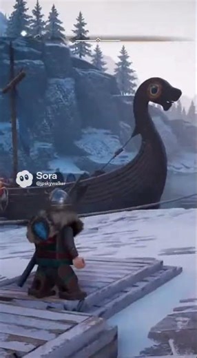 LEGO ASSASINS CREED VALHALLA LOOKS INSANE #lego #shorts #assasinscreed