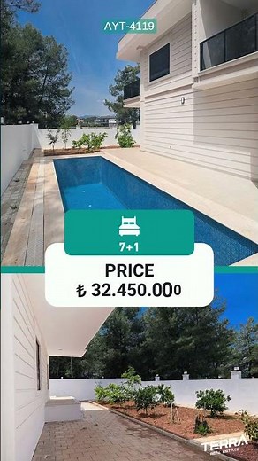 Detached Villa for Sale in Döşemealtı, Antalya, Turkey | TERRA Real Estate ®